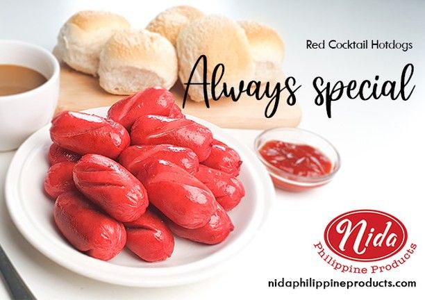‼️𝘼𝙡𝙬𝙖𝙮𝙨 𝙨𝙥𝙚𝙘𝙞𝙖𝙡 𝙖𝙣𝙜 𝙢𝙚𝙧𝙞𝙚𝙣𝙙𝙖 𝙬𝙞𝙩𝙝 Nida Philippine Products 𝙍𝙚𝙙 𝘾𝙤𝙘𝙠𝙩𝙖𝙞𝙡 𝙃𝙤𝙩𝙙𝙤𝙜𝙨‼️ Tanungin ang inyong paboritong Asian at Filipino Stores in Europe. 😋

For retailers who want to sell our products, you may contact Beagley Copperman via sales@beagleycopperman.com. Visit their website at beagleycopperman.com for more information:)

#filipino #filipinofood #filipinohotdog #redhotdog #cocktailhotdogs #pinoyhotdog #pinoyfood #filipinostore #pinoystore
