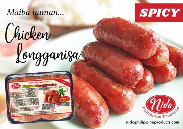Try Nida Philippine Products 𝗖𝗵𝗶𝗰𝗸𝗲𝗻 𝗟𝗼𝗻𝗴𝗴𝗮𝗻𝗶𝘀𝗮 𝗦𝗣𝗜𝗖𝗬, ‼️𝙈𝙖𝙞𝙗𝙖 𝙣𝙖𝙢𝙖𝙣‼️

Tunungin sa inyong paboritong Filipino and Asian stores in Europe.

#longganisa #spicy #spicylongganisa #ChickenLongganisa #filipino #filipinofoodmovement #filipinofood #filipinoflavor #filipinosausage #pinoylongganisa #pinoy #pinoyfood
#ofw #filipinostore #pinoystore #pinoyvlogger