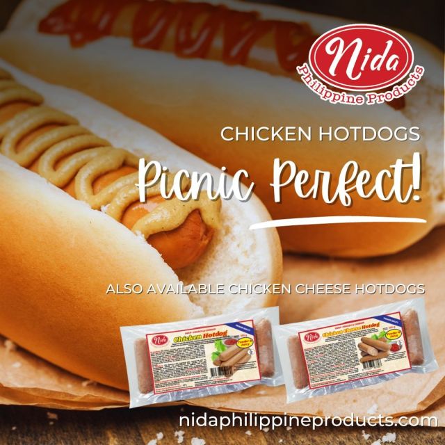 𝙍𝙚𝙖𝙙𝙮 𝙛𝙤𝙧 𝙋𝙞𝙘𝙣𝙞𝙘? Wag kalimutan ang baong Nida Philippine Products Chicken Hotdogs. Picnic Perfect! Also available, Chicken-Cheese Hotdog 😋

Available at your favorite Filipino or Asian Stores in Europe. For retailers who want to sell our products, message @beagleycopperman via sales@beagleycopperman.com.

#hotdog #picnic #summer #chickencheese #eeeeets #weekend #weekendfun #zomer #lekkerweer #filipino #filipinobrand #ofw #filipinocuisine #filipinostore #pinoystore #tindahan #merienda
