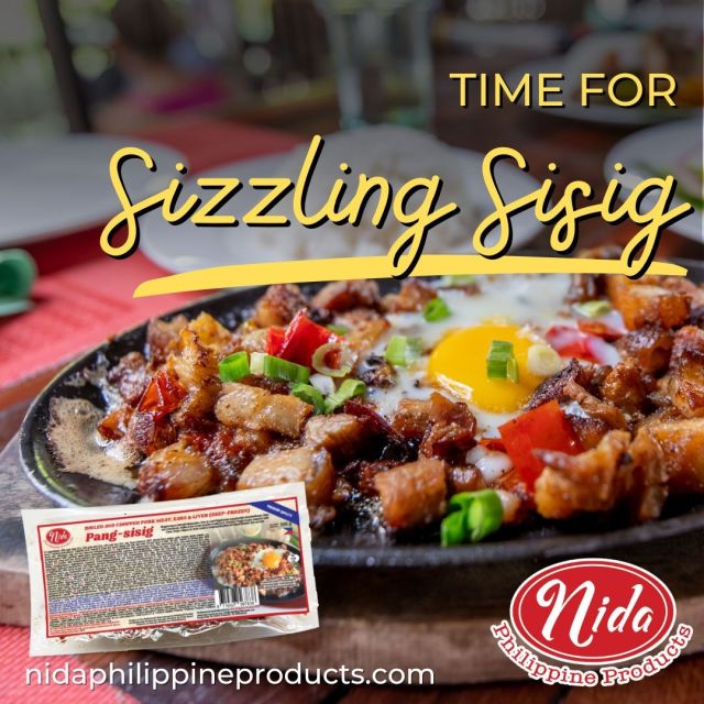 𝙎𝙞𝙠𝙨𝙞𝙠 𝙨𝙖 𝙡𝙖𝙢𝙖𝙣 𝙖𝙣𝙜 𝙎𝙞𝙯𝙯𝙡𝙞𝙣𝙜 𝙎𝙞𝙜𝙨𝙞𝙜!😋
Ready na for Sisig? Puntahan o tanungin na ang inyong suking tindahan kung may Nida Philippine Products Pang-sisig sila at ihanda ang all-time favorite na SISIG! 😋 Available sa mga tindahang Filipino at Asyano sa Europe. Kung nais mong magtinda ng aming producto, mangyaring makipag-ugnayan sa @beagleycopperman by email sales@beagleycopperman.com.

#sisig #ulam #ulamhits #filipinofood #filipino #filipinocuisine #filipinofavorite #sizzlingsisig  #ofw #filipinofoodie #pinoyfood #pinoyhandaan #pinoytaste